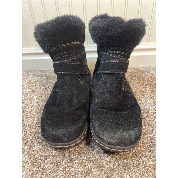 Baretraps Eryn Womens Size 6 Black Regular Suede Winter Boots - Picture 5 of 12